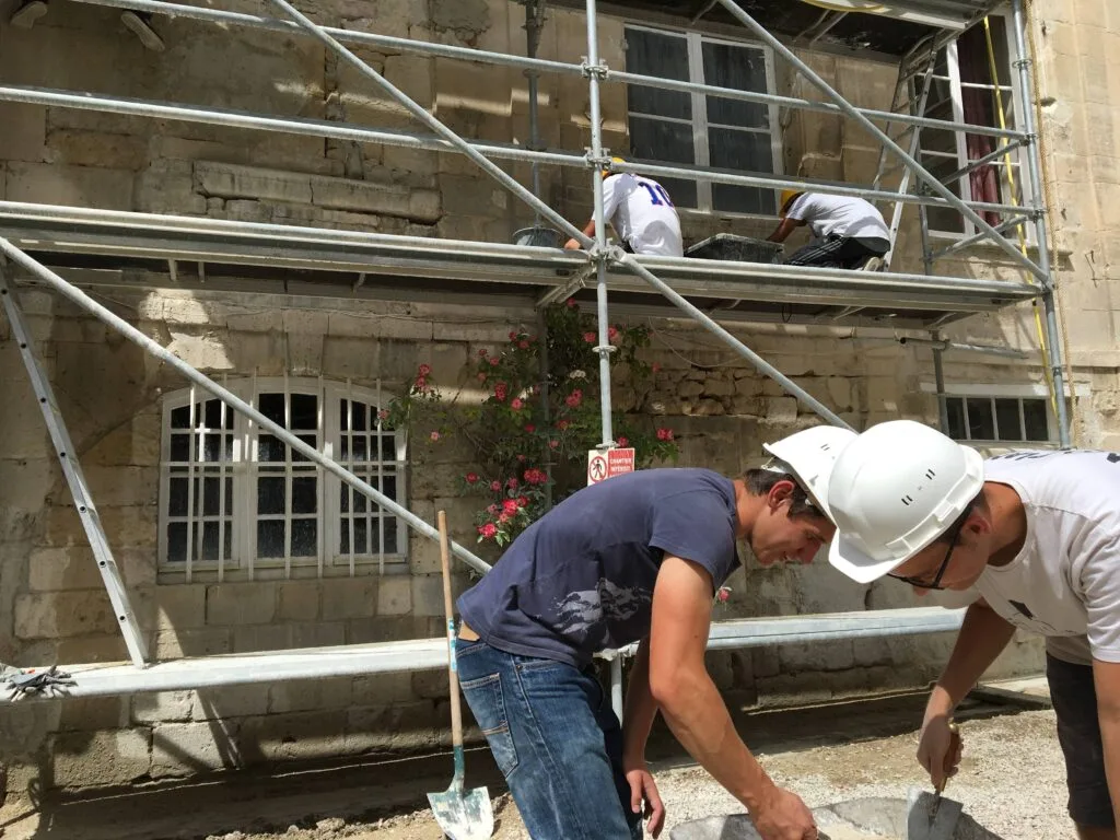 club du vieux manoir chantiers de jeunes bénévoles (14)